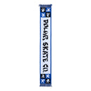Polar Skate Co Football Scarf Checkers – gebreide sjaal met checkerboard patroon en Polar-logo’s