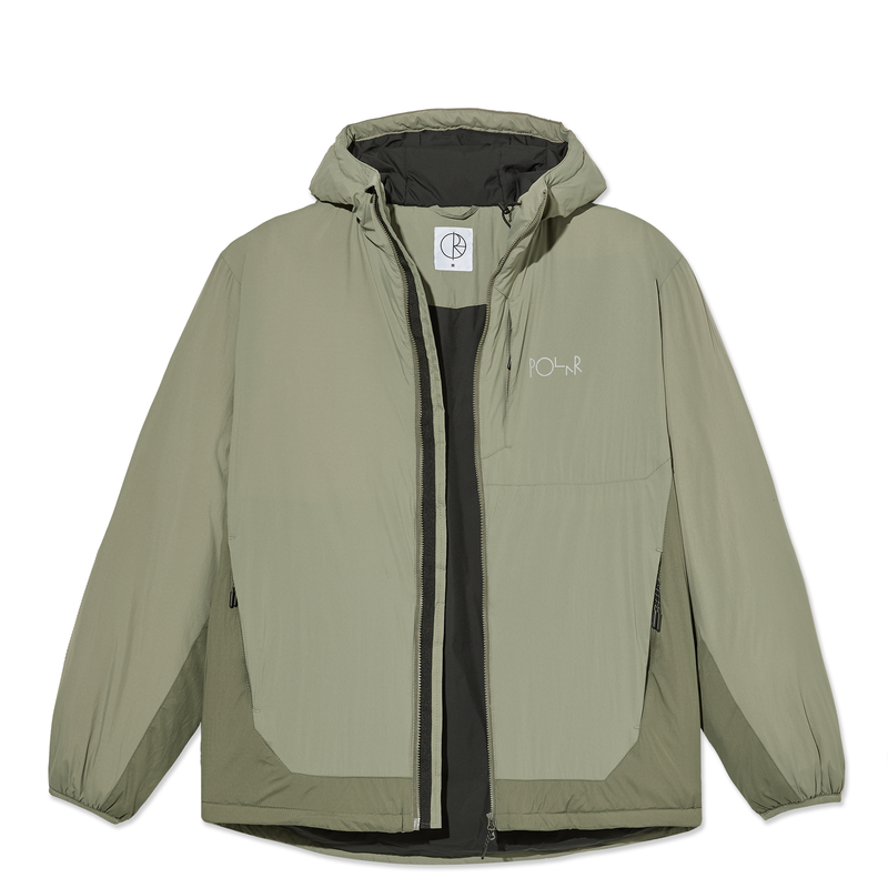 Polar Skate Co Koda Insulated Jacket – gevoerd jack met relaxed fit, ritssluiting en subtiele Polar-branding