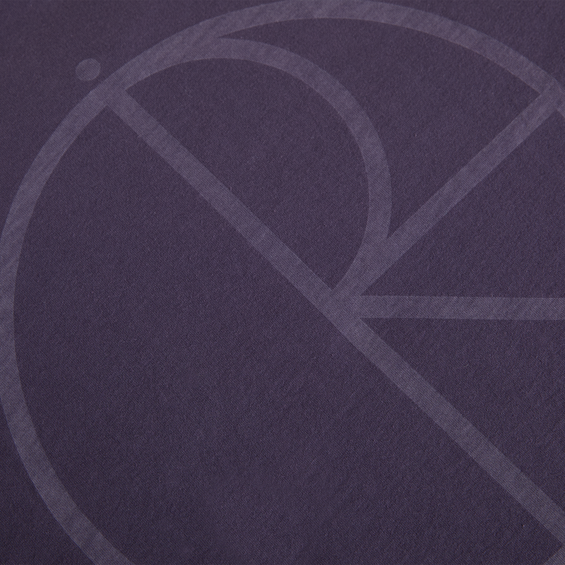 Polar Skate Co Steve LS Tee Stroke Logo – longsleeve T-shirt van katoen met geborduurd Stroke Logo