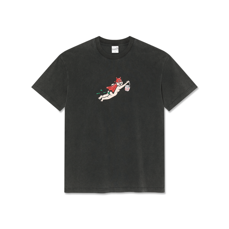 Koop de Polar Skate Co Tee Take Away Silver Black veilig en snel bij Revert 95 online of kom hem checken in de winkel in Haarlem.