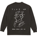 Polar Skate Co LS Tee Tied Up – longsleeve T-shirt met artistieke Tied Up graphic