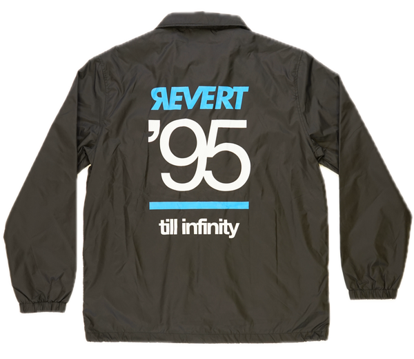 Koop de Revert 95 keep on coaching till infinity jacket veilig en snel bij Revert 95 online of kom hem checken in de winkel in Haarlem.