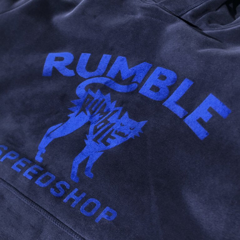 Rumble Hoodie Vintage Blue