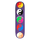Sci-Fi Fantasy Yin Yang Board – 7-laags esdoorn skateboarddeck met Yin Yang-graphic en gratis griptape