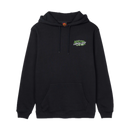 Santa Cruz Winkowski Big Foot Hood – zwarte hoodie met Big Foot-graphic van Erick Winkowski en Santa Cruz-logo op de borst