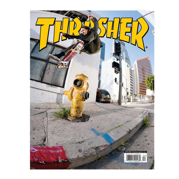 Bestel de Thrasher Magazine Magazine April 2023 Issue 513 snel, gemakkelijk en veilig bij Revert 95. Check onze website voor de gehele Thrasher collectie.