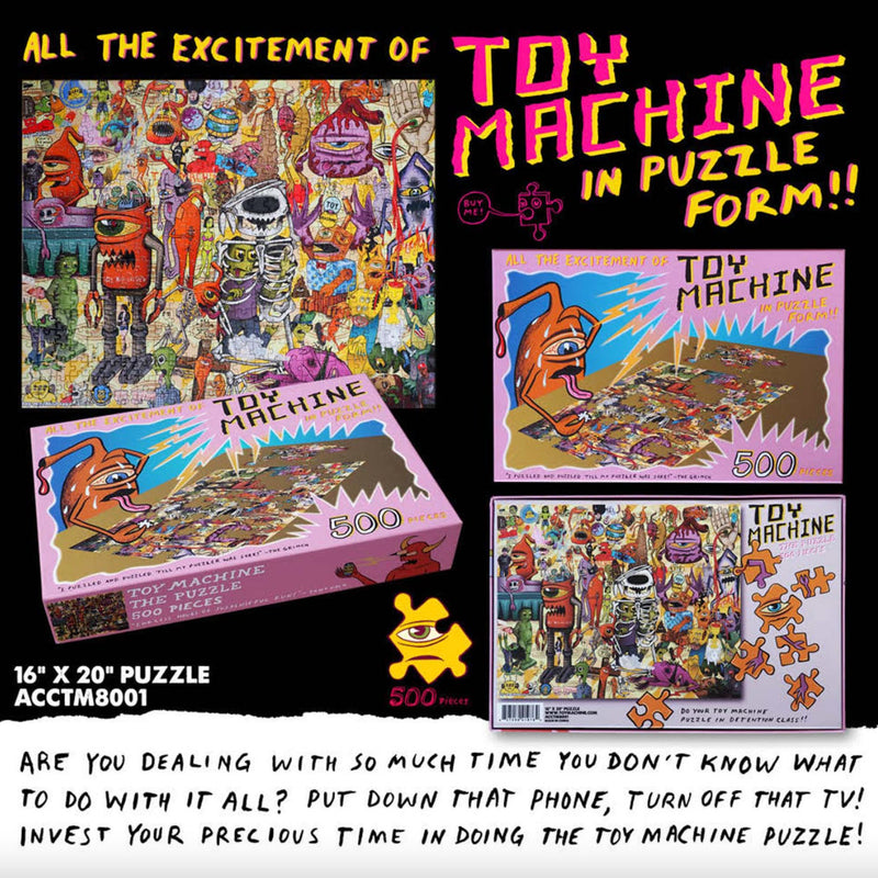 TOY MACHINE SECT 500 PUZZLE 16 X 20 inch