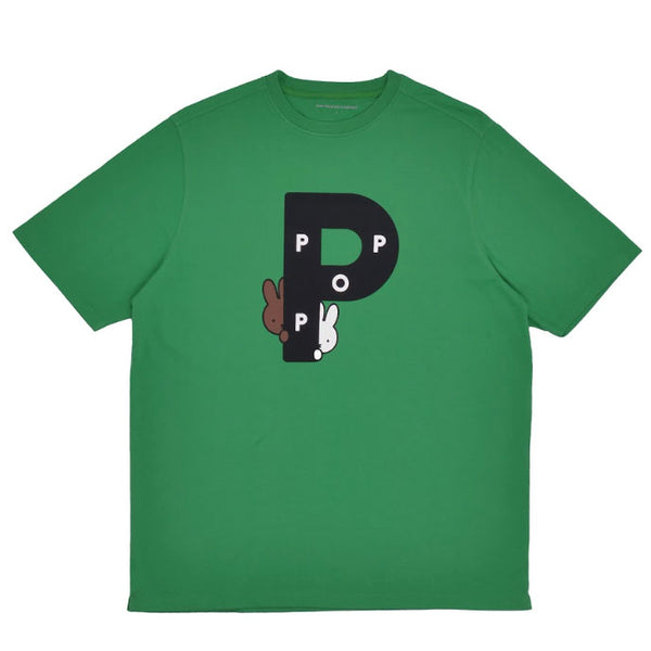 Bestel de Pop Trading Company miffy big p t-shirt green veilig, gemakkelijk en snel bij Revert 95. Check onze website voor de gehele Pop Trading Company collectie, of kom gezellig langs bij onze winkel in Haarlem.	