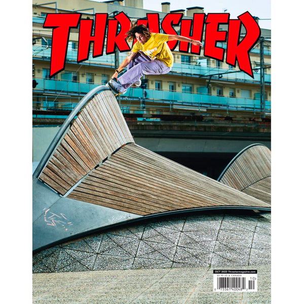Bestel de Thrasher Magazine Oktober 2023 Issue 519 snel, gemakkelijk en veilig bij Revert 95. Check onze website voor de gehele Thrasher collectie of kom gezellig langs bij onze winkel in Haarlem.
