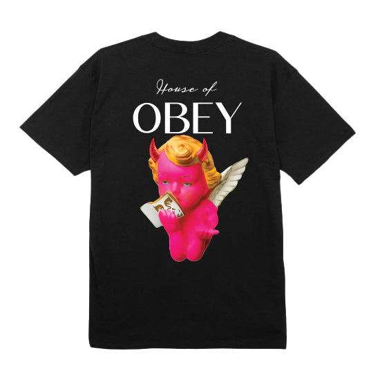 Bestel de Obey House of obey tee snel, gemakkelijk en veilig bij Revert 95. Check onze website voor de gehele Obey collectie of kom gezellig langs bij onze winkel in Haarlem.