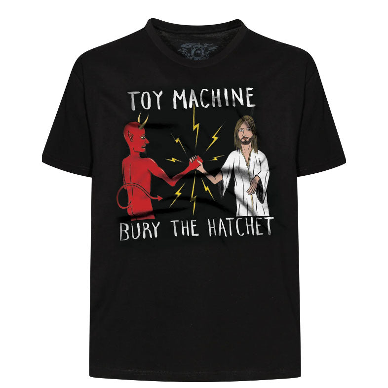 Bestel de Toy Machine Bury The Hatchet Tee Black snel, veilig en gemakkelijk bij Revert 95. Check de gehele Toy Machine collectie op onze site, of kom gezellig langs bij onze winkel in Haarlem.