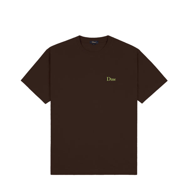 Het Dime Classic Small Logo T-Shirt shop je online bij Revert95.com of in de winkel