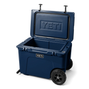 YETI Tundra Haul koelbox op wielen met StrongArm trekstang en NeverFlat banden