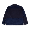 HUF Union Corduroy Shacket zwart corduroy overshirt met button-up en borstzakken