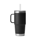 Yeti Rambler 25 Oz Straw Mug – roestvrijstalen geïsoleerde beker met rietje voor koude dranken