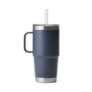 Yeti Rambler 25 Oz Straw Mug – roestvrijstalen geïsoleerde beker met rietje voor koude dranken