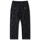 Former Turmoil Distend Pant Black – wide tapered pants met minimalistische Former-stijl