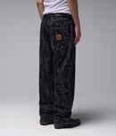 Former Turmoil Distend Pant Black – wide tapered pants met minimalistische Former-stijl