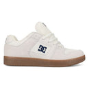 DC Shoes Manteca 4 Off White Navy skate schoen met suède upper en cupsole zool