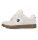 DC Shoes Manteca 4 Off White Navy skate schoen met suède upper en cupsole zool