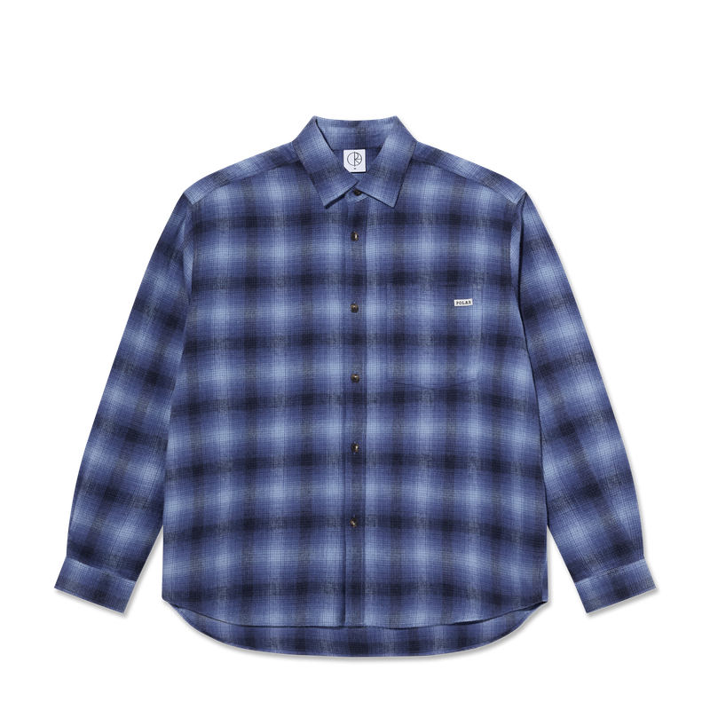 Polar Skate Co Mitchell LS Shirt Shadow Check