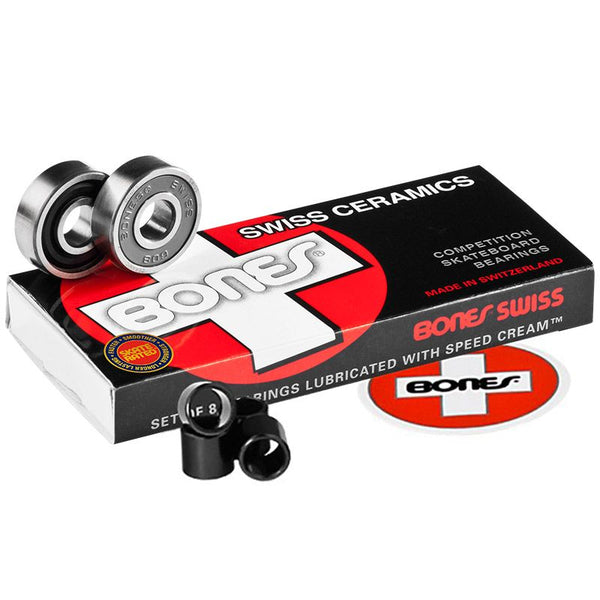 Bestel de Bones Swiss Ceramics Bearings snel, veilig en gemakkelijk bij Revert 95. Check de gehele Bones collectie op onze site, of kom gezellig langs bij onze winkel in Haarlem.