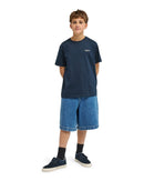Element Kids Big 5 denim skate short met 5-pocket design