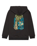 Element Timber Take A Hooded Zip Sweater met ritssluiting en graphic