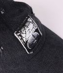 Former Ode Cap Washed Black – washed black 6-panel cap met subtiele Ode branding