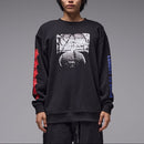 Former Ode Crew Black – premium zwarte crewneck met subtiele Ode branding