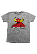 Toy Machine Monster Youth Tee Grey – kinder T-shirt met Monster-logo in grijs