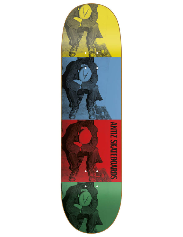 Antiz Skateboards Minor Threat Deck – skateboard deck met Minor Threat graphic en Antiz branding