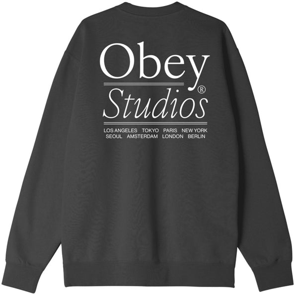 Obey studios crew sweater