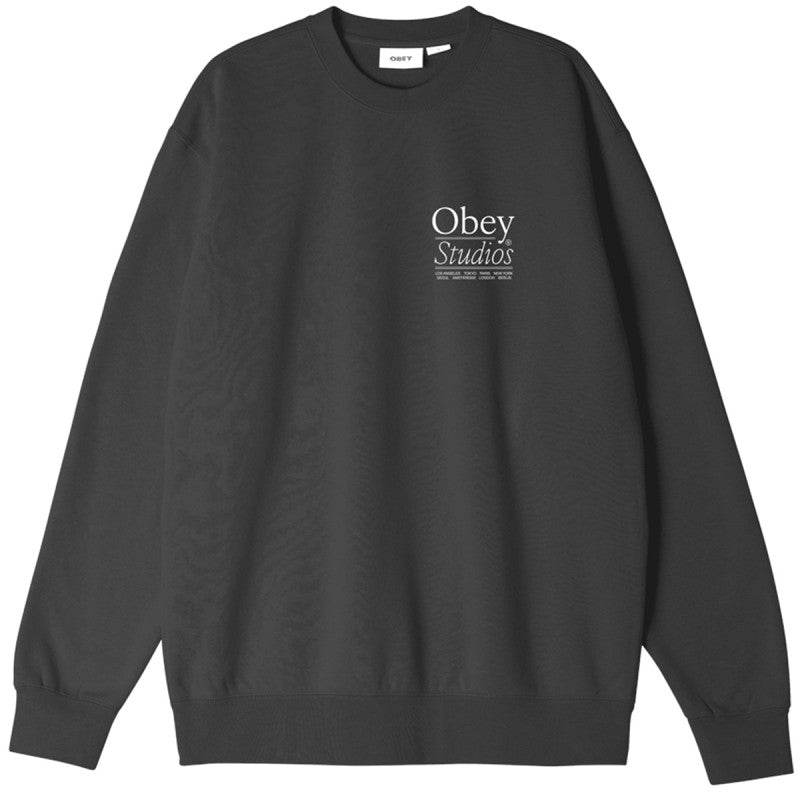 Obey studios crew sweater