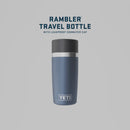 Yeti Rambler 16 oz Travel Bottle – roestvrijstalen geïsoleerde drinkfles met StrongHold-dop en magnetische sluiting