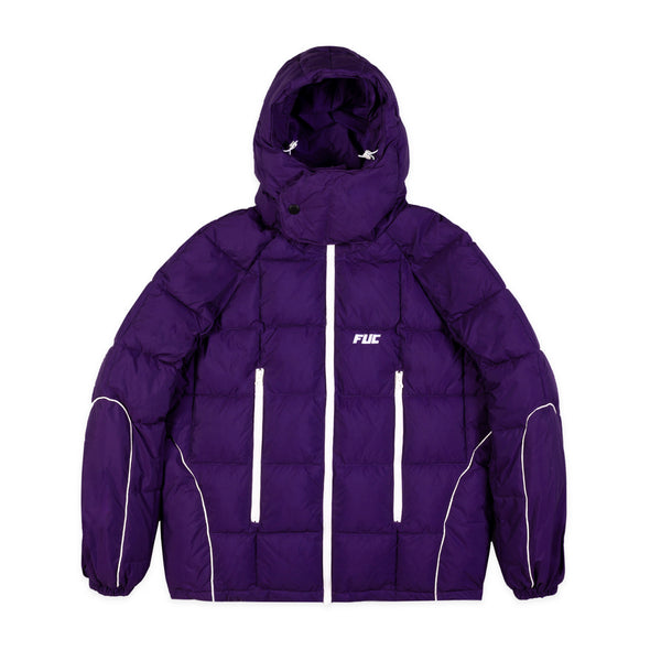 Shop de Fack Up Clothing FUC Blocked Puffer Purple veilig en snel online bij Revert 95 of kom gezellig langs in de winkel in Haarlem.