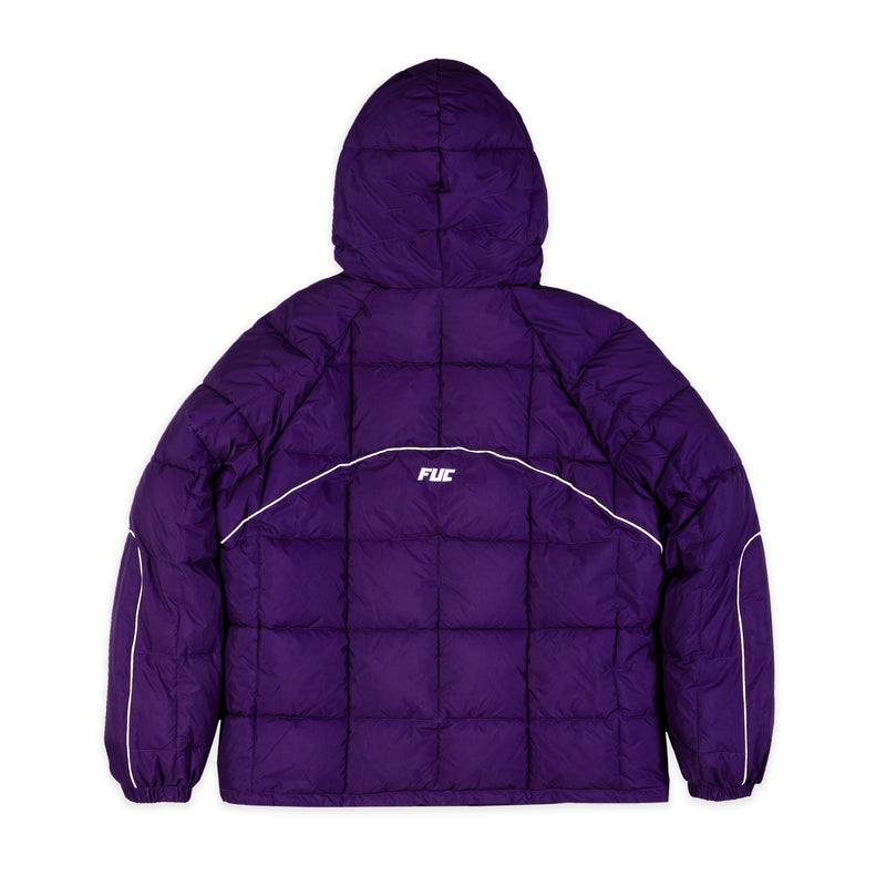 Shop de Fack Up Clothing FUC Blocked Puffer Purple veilig en snel online bij Revert 95 of kom gezellig langs in de winkel in Haarlem.