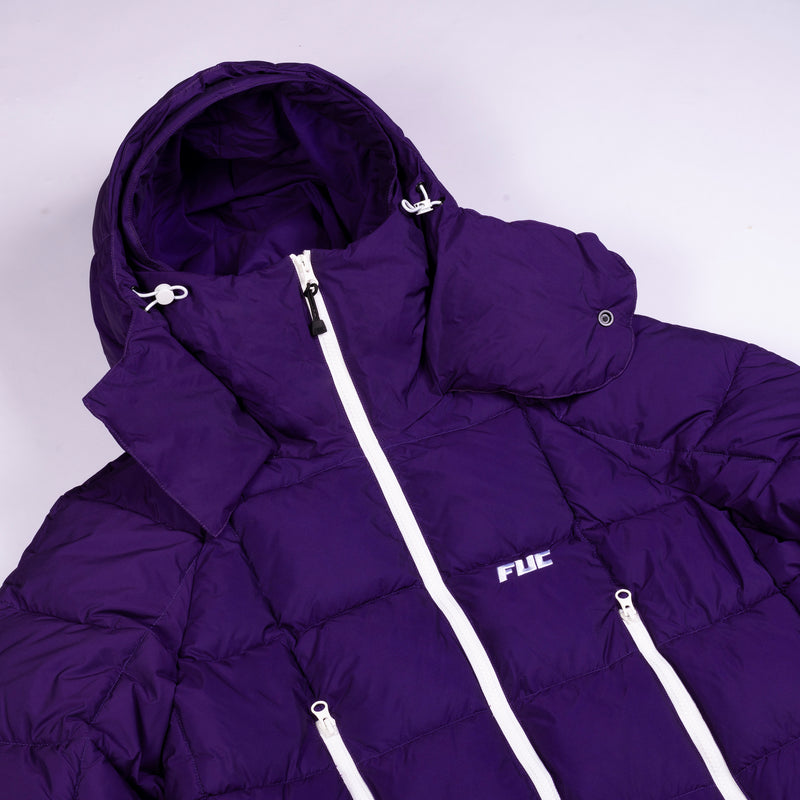 Shop de Fack Up Clothing FUC Blocked Puffer Purple veilig en snel online bij Revert 95 of kom gezellig langs in de winkel in Haarlem.