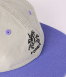 Former Parliament Cap Washed Violet – washed 6-panel cap met Parliament graphic