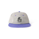 Former Parliament Cap Washed Violet – washed 6-panel cap met Parliament graphic