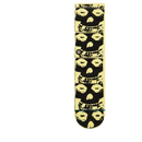 Stance x Misfits Collection Crew Melon – crew sokken in Melon kleur met Misfits Skull details en Stance branding