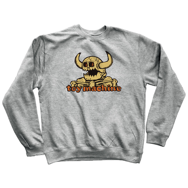 Toy Machine Dead Monster Crew – crewneck sweater met Dead Monster graphic