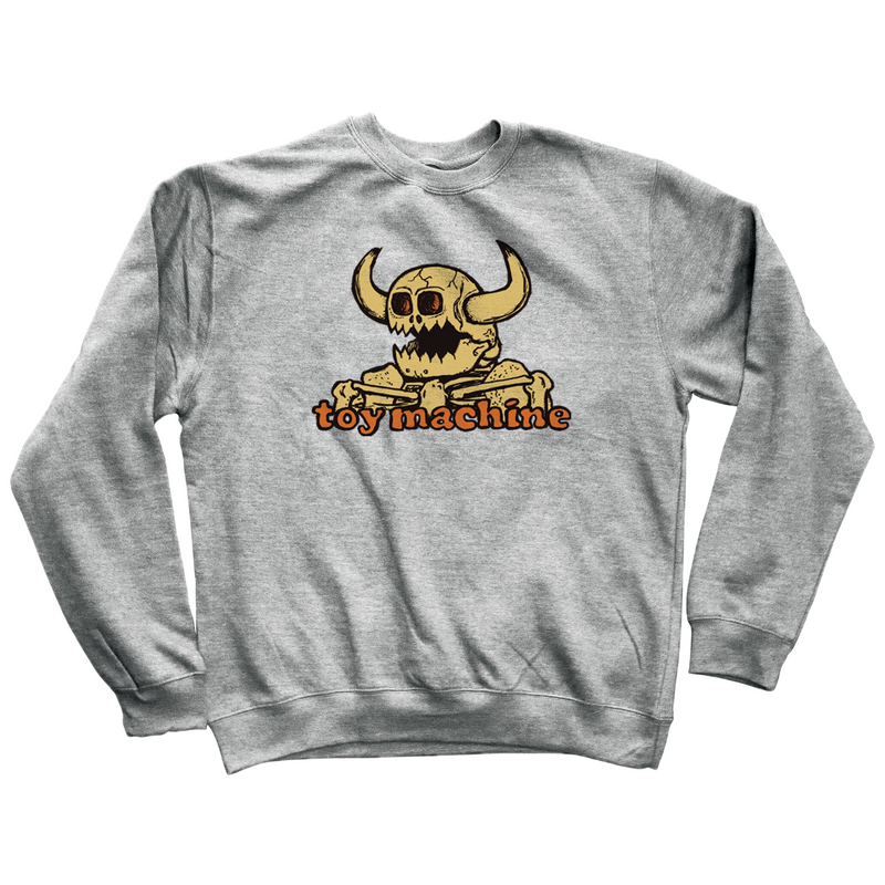 Toy Machine Dead Monster Crew – crewneck sweater met Dead Monster graphic