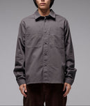 Former Legacy LS Overshirt Pepper – premium overshirt in Pepper kleur met relaxed fit