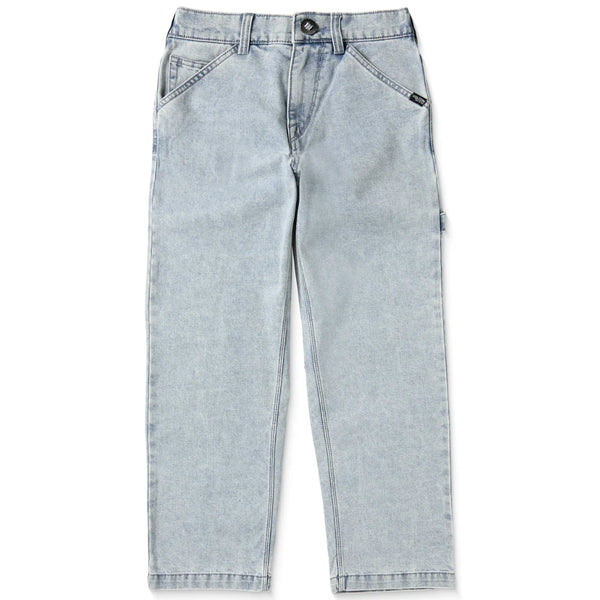 Koop de Volcom Krafter Denim Pant Ice Blue Kids veilig en snel bij Revert 95 online of kom hem checken in de winkel in Haarlem.