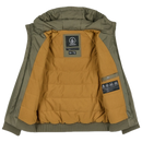 Volcom Hernan 10K Jacket Wintermoss Kids – waterdicht kinderjack in Wintermoss groen met voering, capuchon en subtiele Volcom-branding