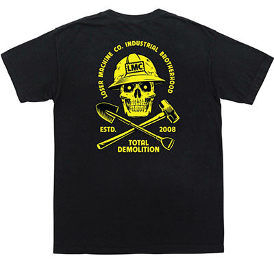 Loser Machine Demolition T-shirt in Black 