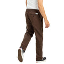 Reell Denim Reflex Loose Chino dark brown achteraanzicht broek