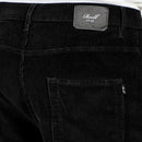 Baggy Black Rigid Corduroy Pant