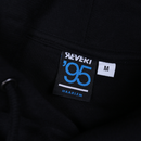 Revert 95 Small Checkerboard Box Logo Hoodie Black